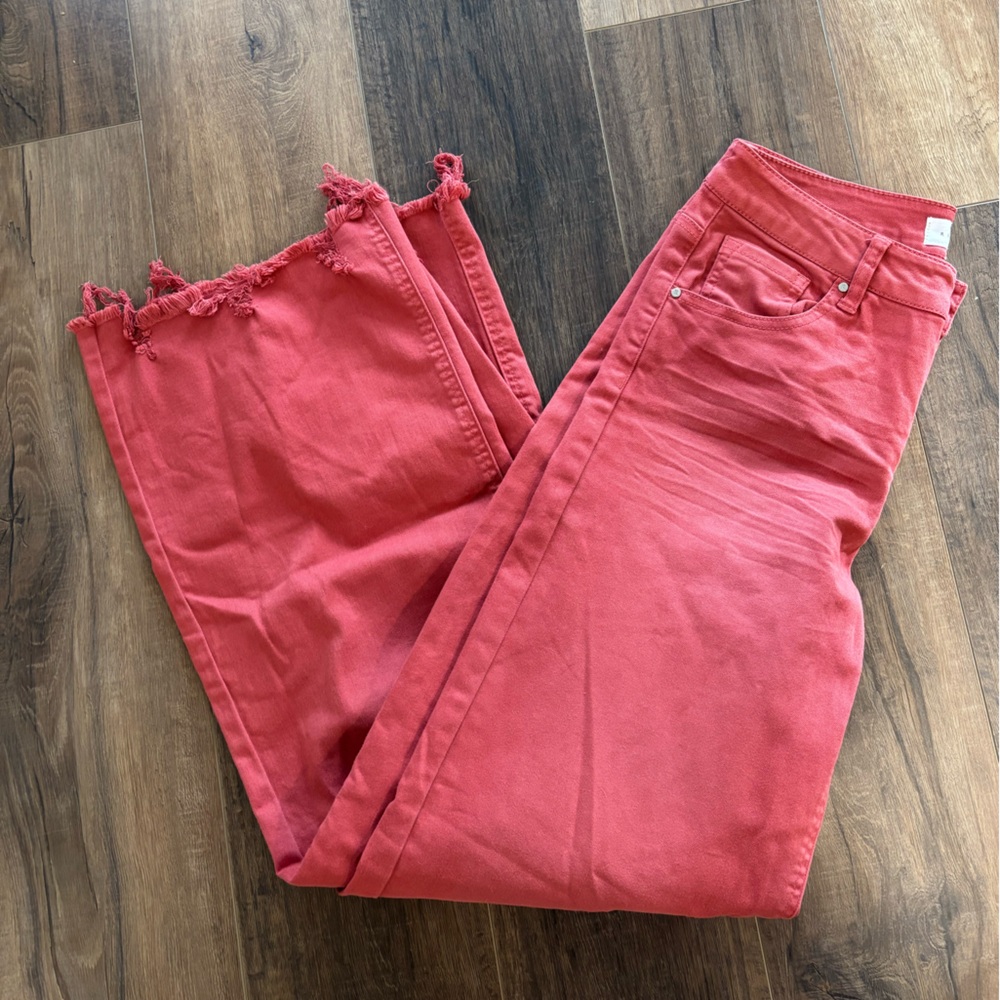 Risen jeans high rise wide leg